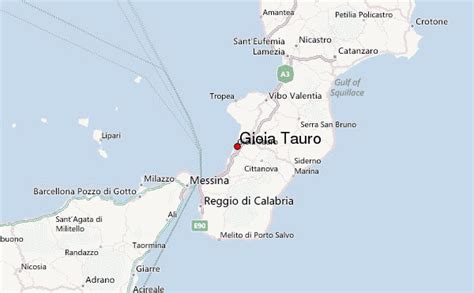 gioia tauro italy map.